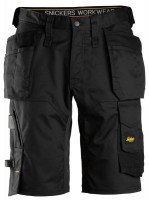 Snickers 6151 AllroundWork Stretch Loose Fit Work Shorts Holster Pockets Black £67.95